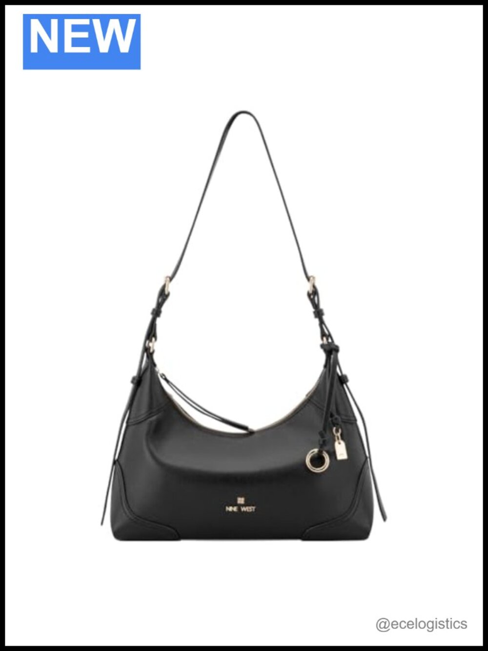 Nine West Allie Convertible Satchel Polyurethane Handbag